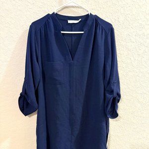 Navy Lush Dress, Size Large